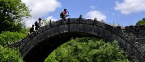 Bridge at zagori hiking trip