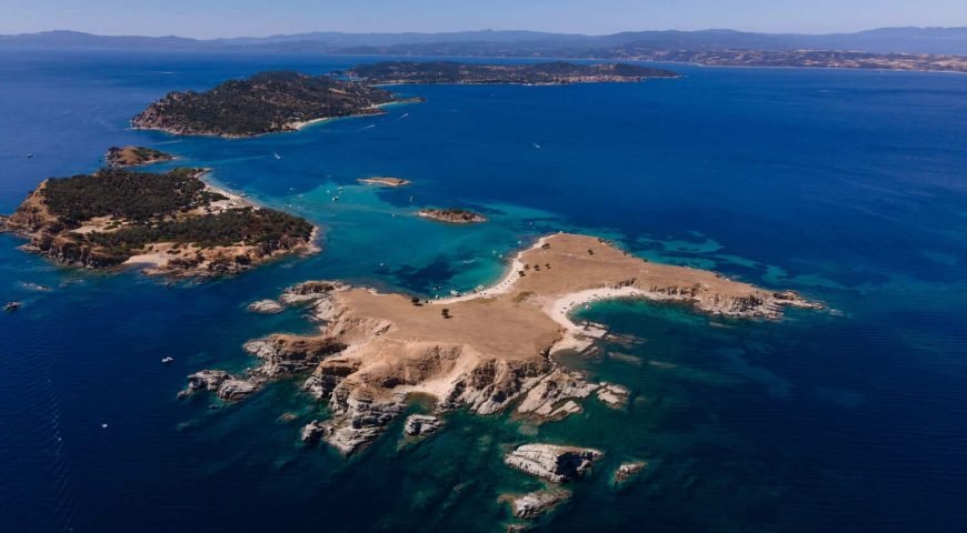 Ammouliani and Drenia Islands