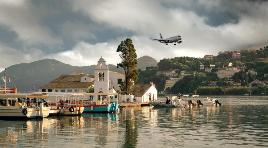 Boat Cruise At Corfu