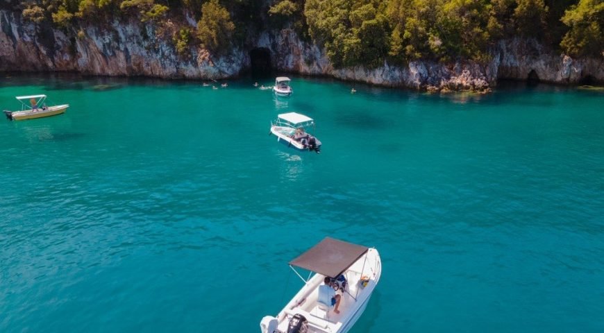 Boat Cruise At Corfu